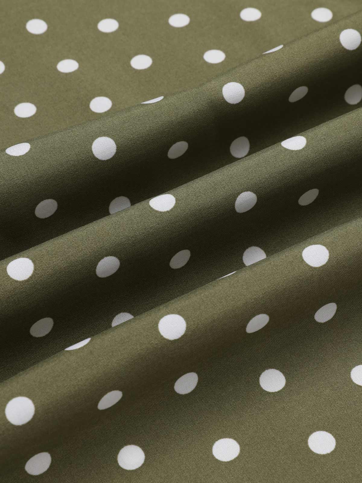 1930s Polka Dot Belt Jumpsuit - Image 8