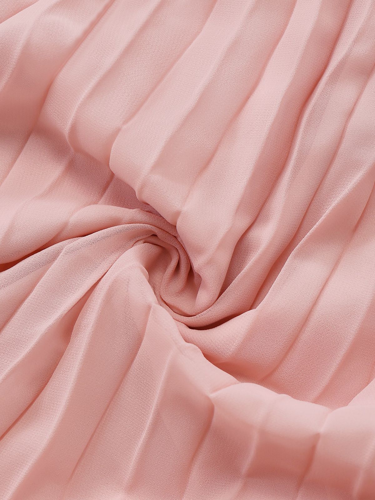 1930s Solid Pleated Strappy Evening Dress - Image 6