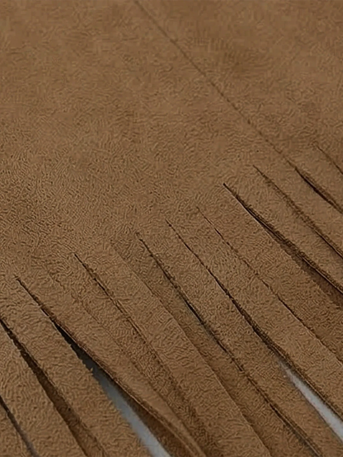 1930s Suede Studded Fringe Western Vest - Image 12