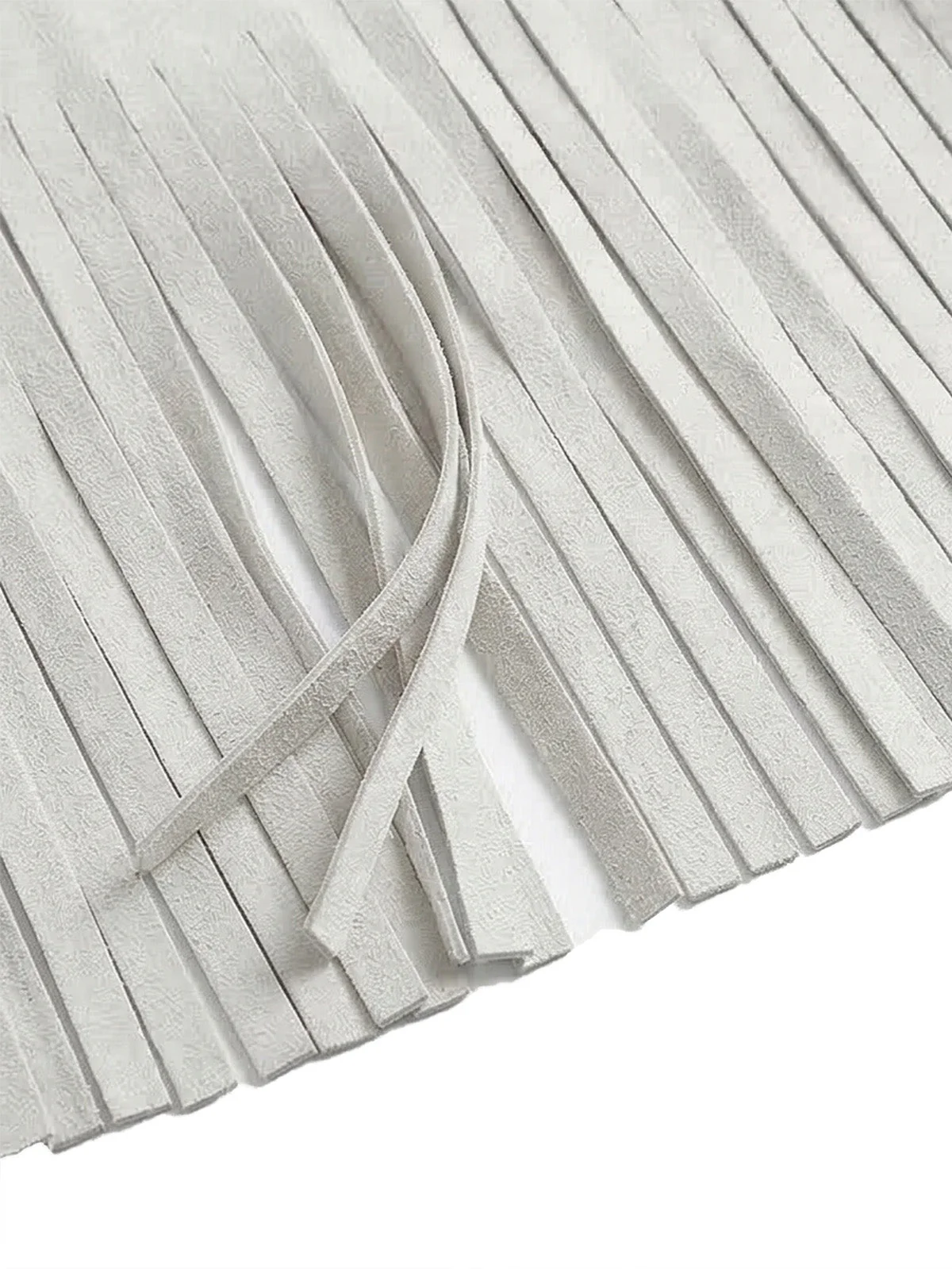 1930s Suede Studded Fringe Western Vest - Image 16