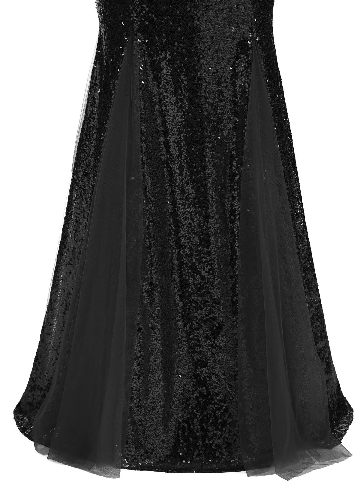 1930s Vintage Sequin Strapless Dress - Image 20