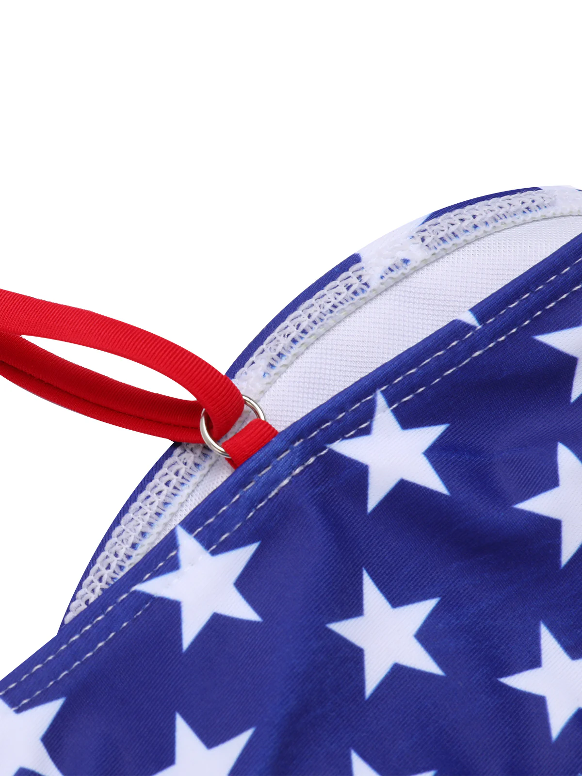 1940s Flag Independence Day Patchwork Swimsuit - Image 5