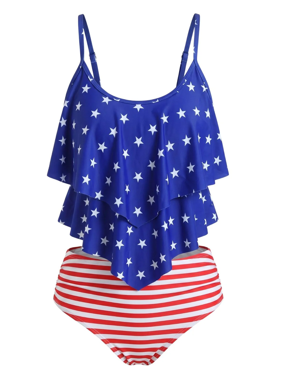 1940s Independence Day Stars Tankini Set - Image 2
