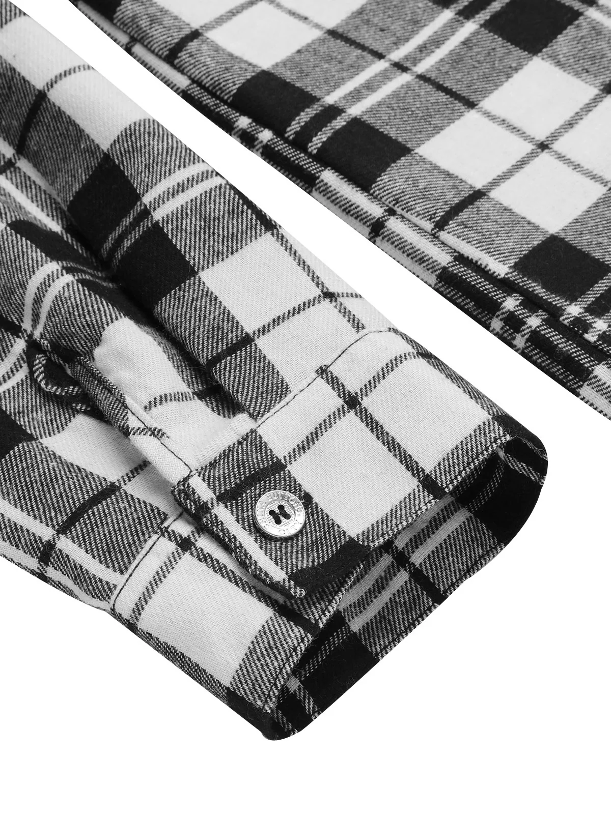 1950s 3/4 Sleeve Plaid Belt Dress - Image 6