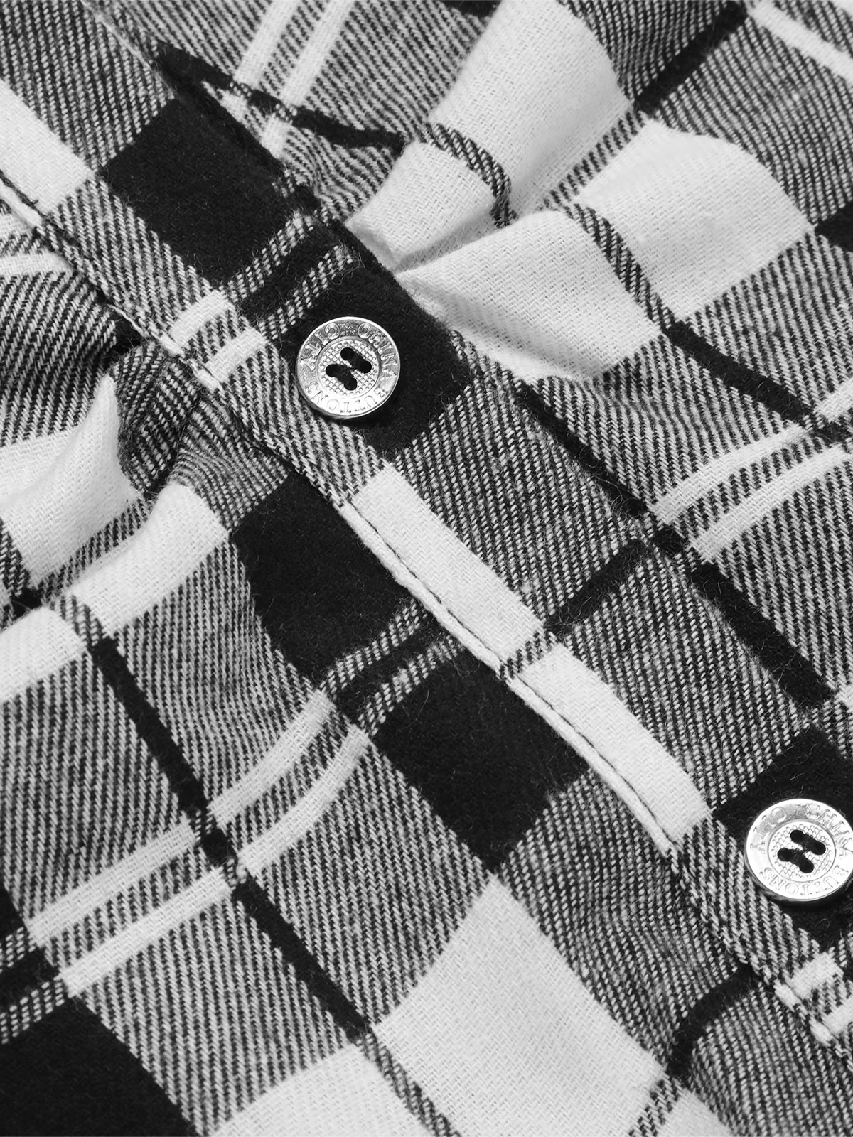 1950s 3/4 Sleeve Plaid Belt Dress - Image 7