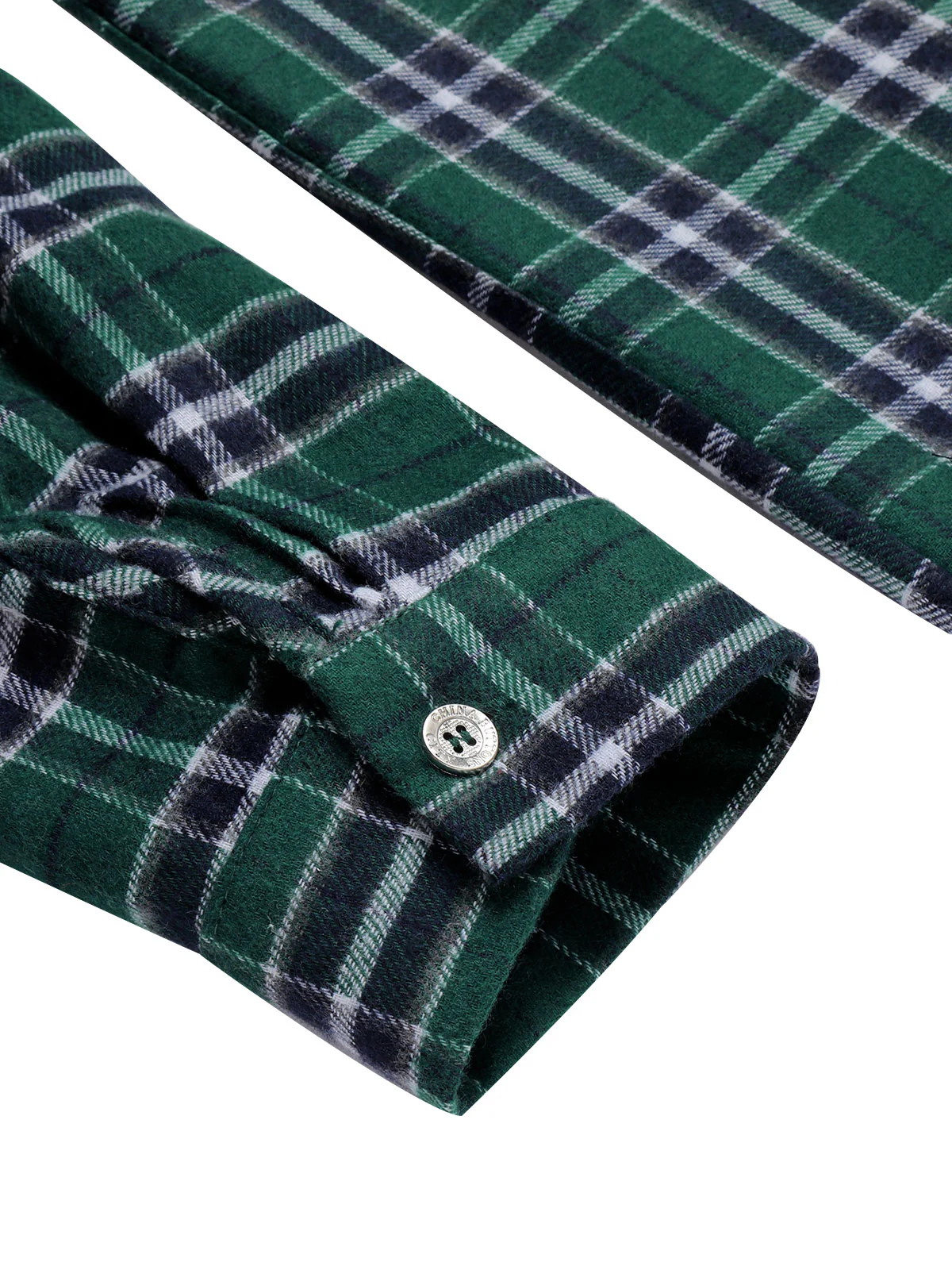 1950s 3/4 Sleeve Plaid Belt Dress - Image 20