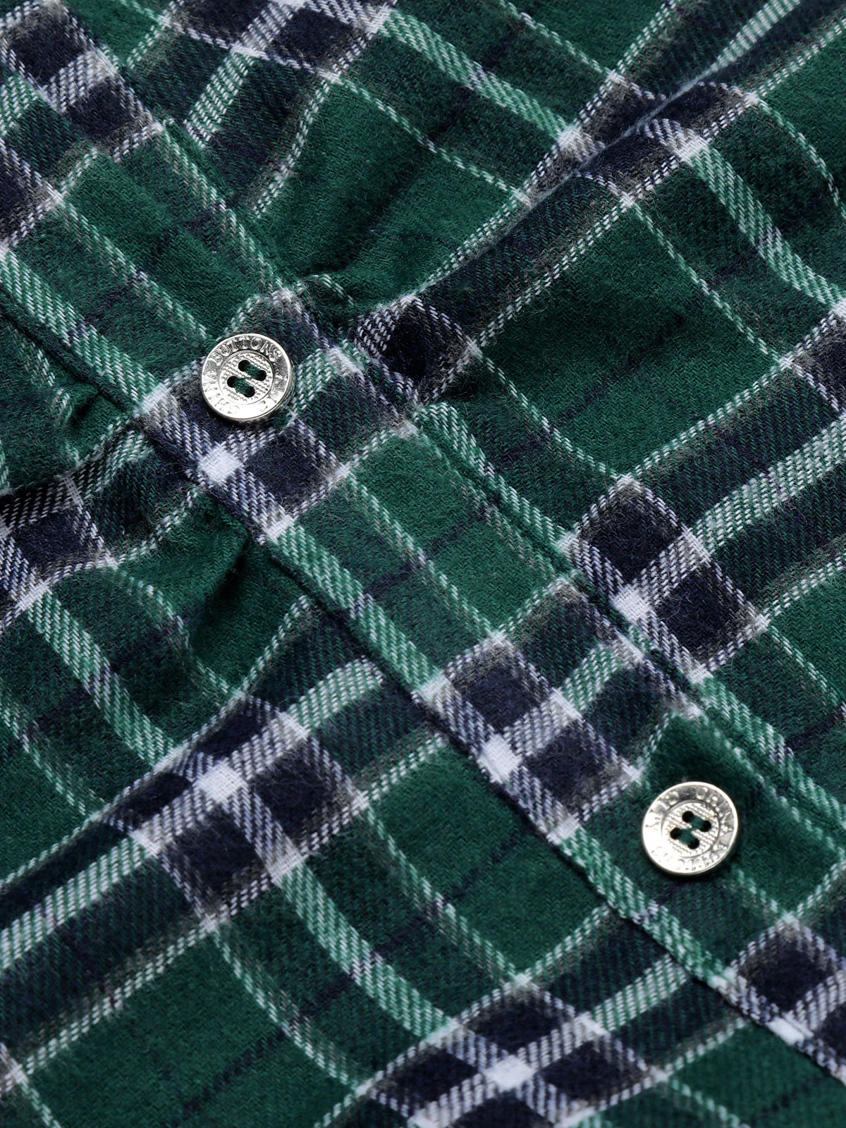 1950s 3/4 Sleeve Plaid Belt Dress - Image 21