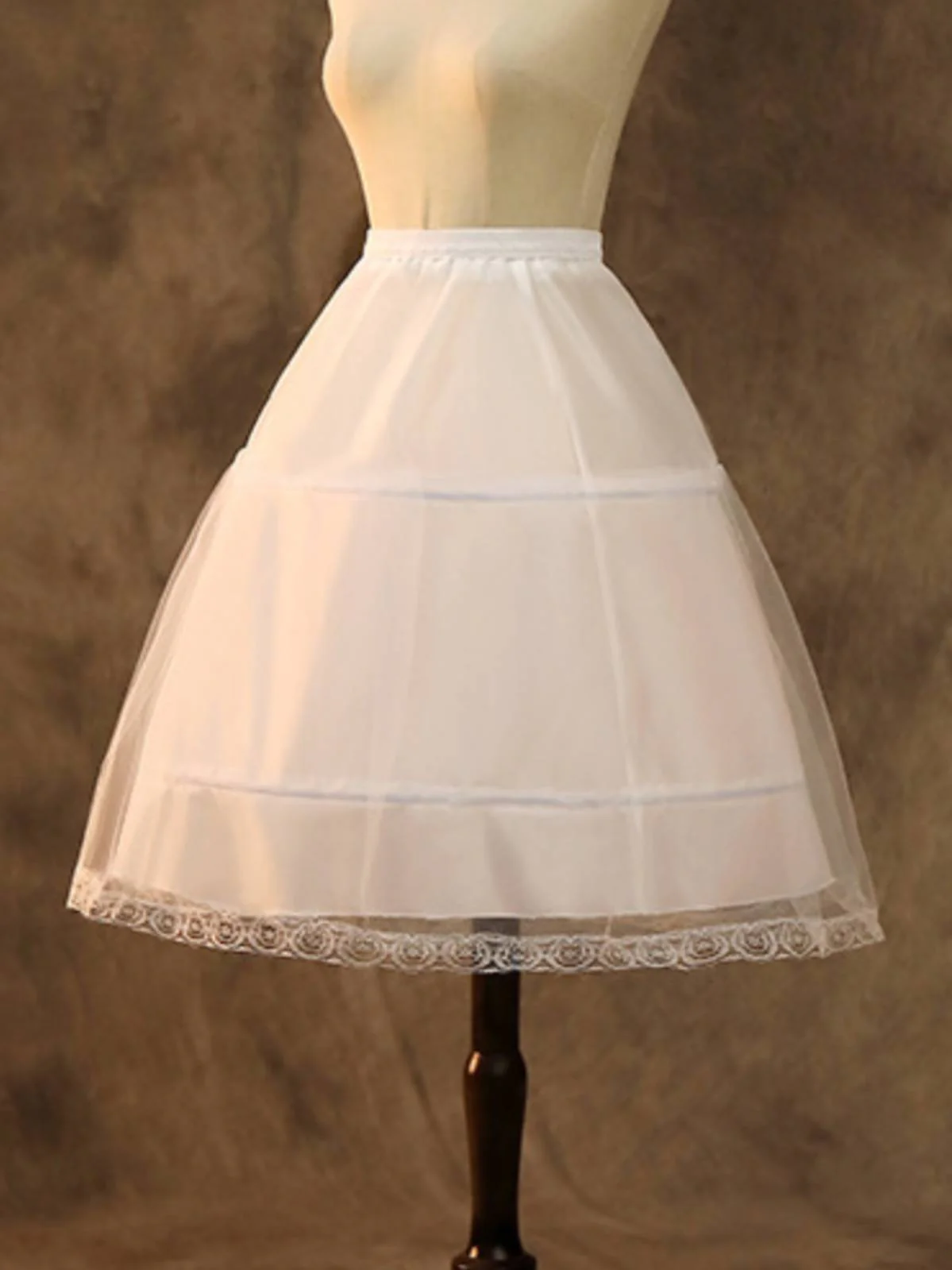 1950s Lace Patchwork Underskirt Petticoat - Image 3