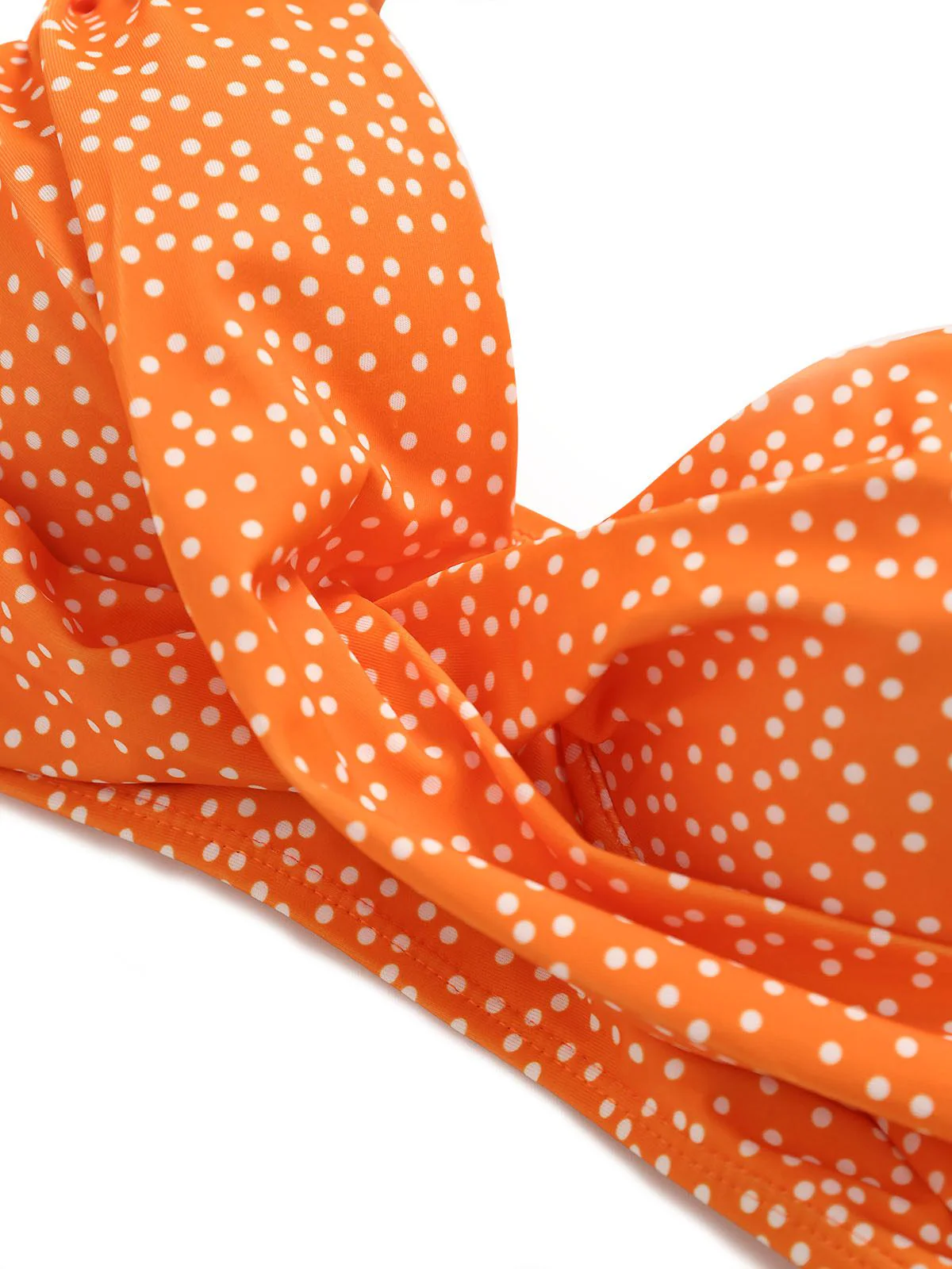 1950s Polka Dot High-Waist Bikini Set & Cover-Up - Image 10