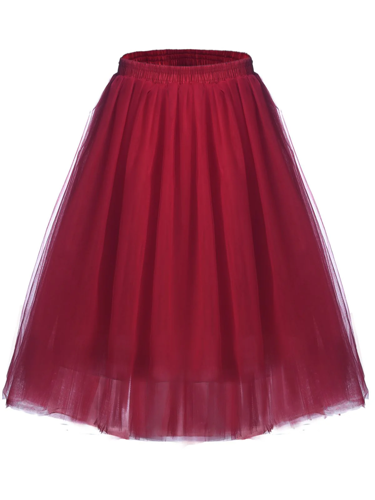1950s Ruffle Petticoat Tutu Underskirt