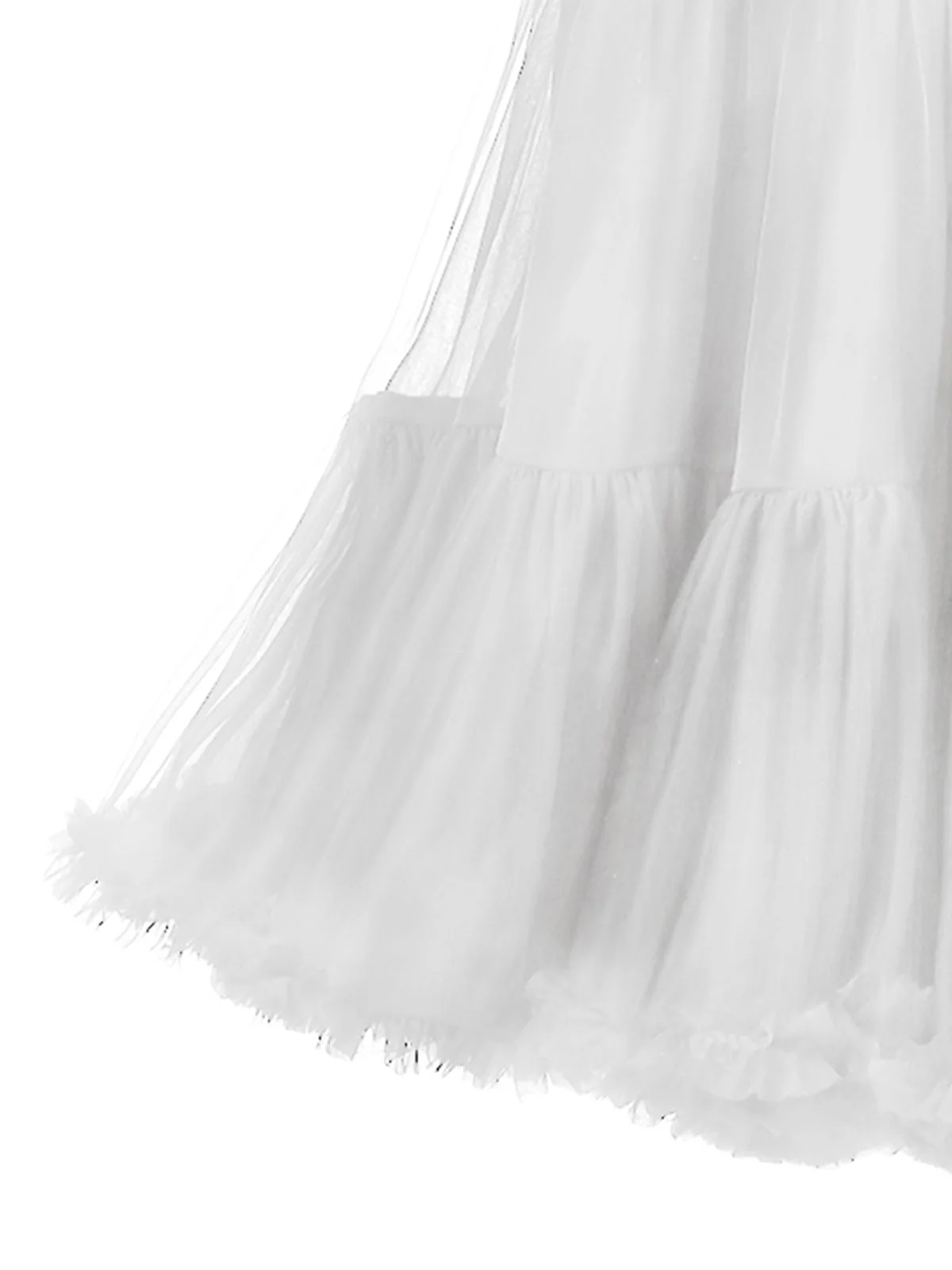 1950s Ruffles Petticoat Underskirt - Image 13