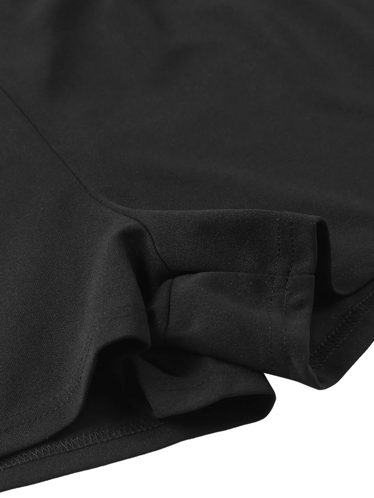 1950s V-Neck Solid Lapel Romper - Image 10