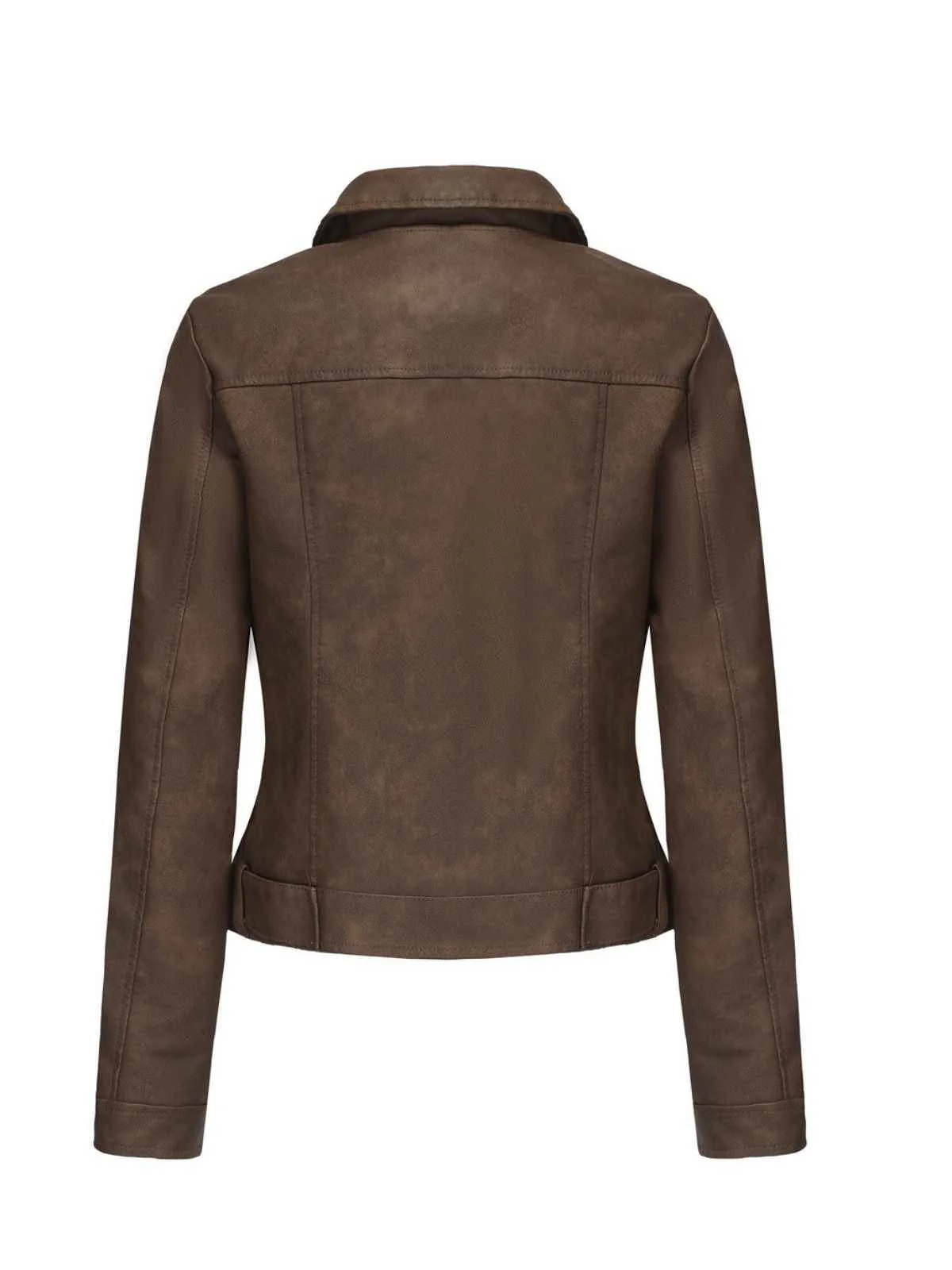 1960s Leather Multi-Zip Moto Jacket - Image 12