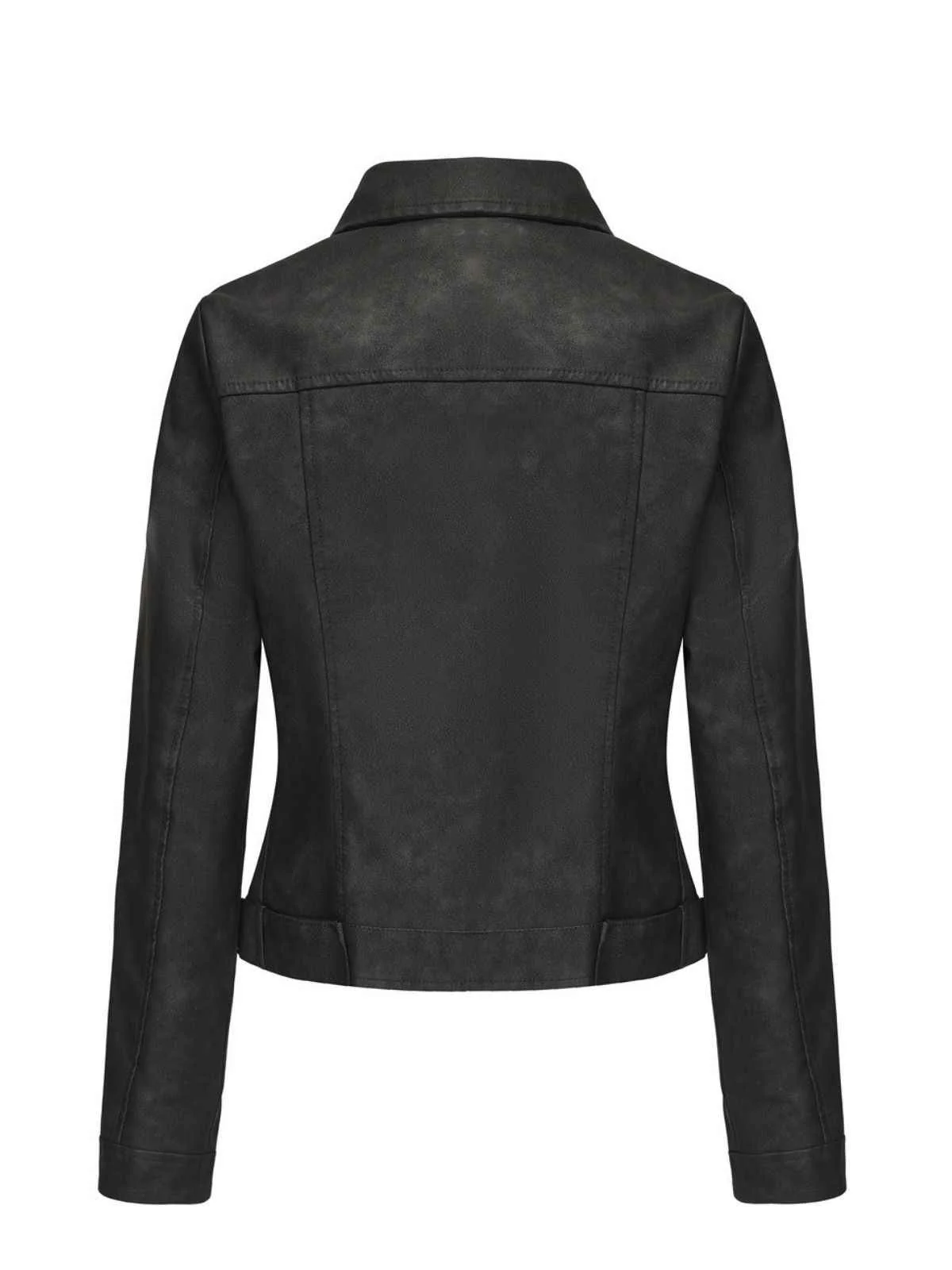 1960s Leather Multi-Zip Moto Jacket - Image 8