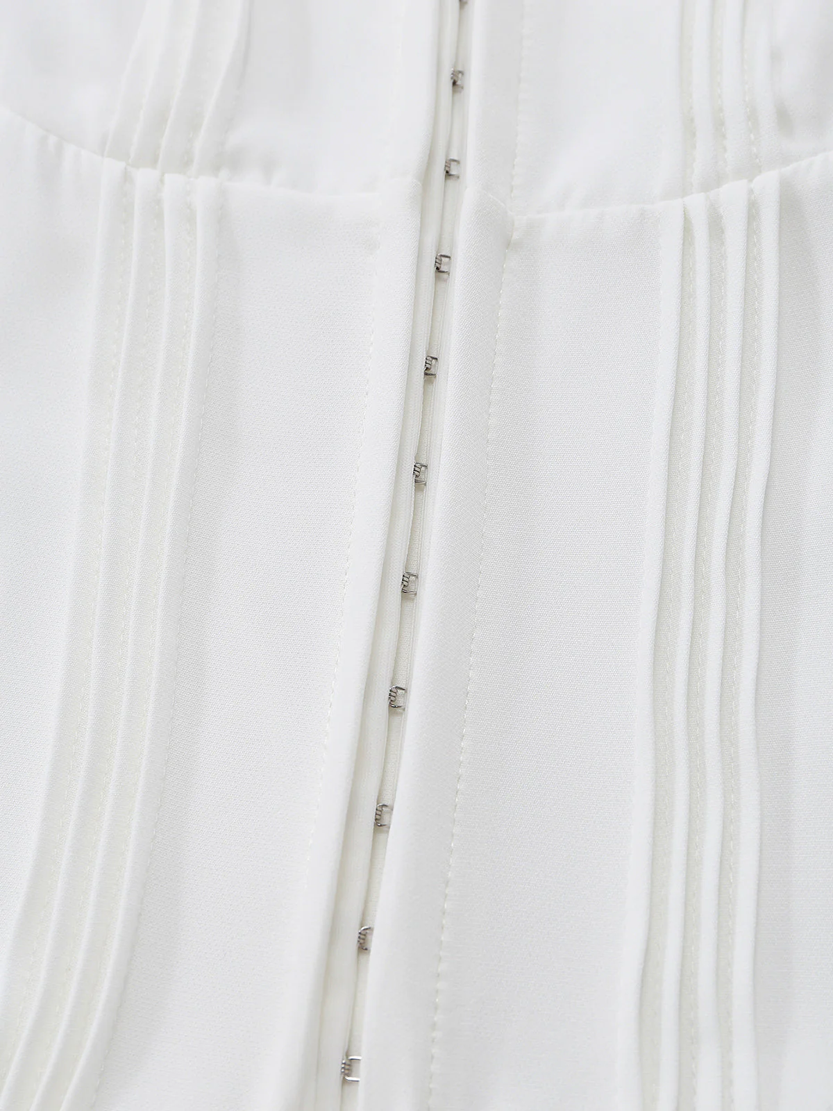 1980s Solid Spaghetti Strap Mini Dress - Image 6