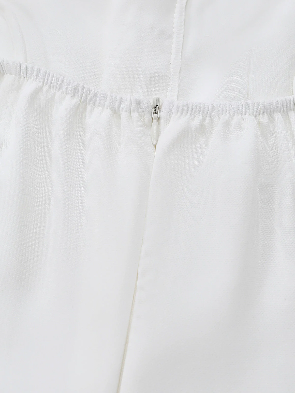1980s Solid Spaghetti Strap Mini Dress - Image 7