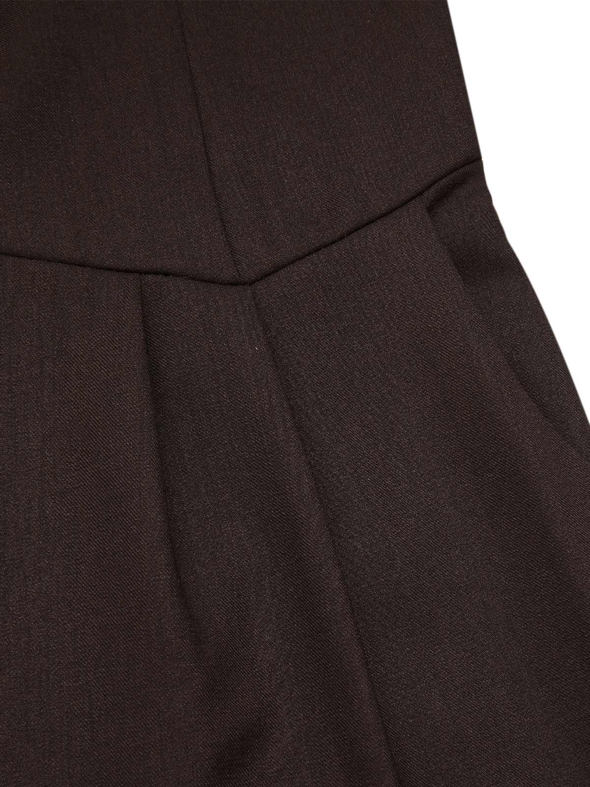 2PCS 1930s Cotton Solid Blouse & Suspender Pants - Image 11