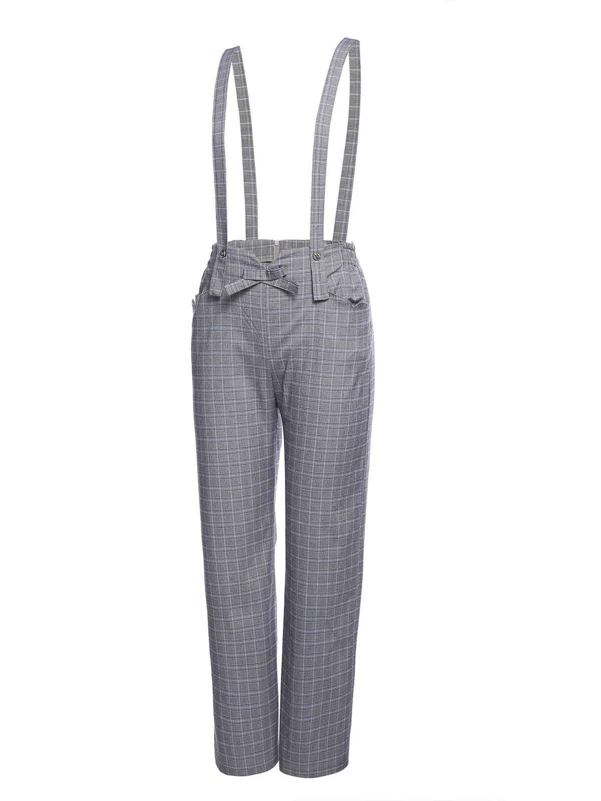 2PCS 1950s Blouse Top & Suspender Pants - Image 7