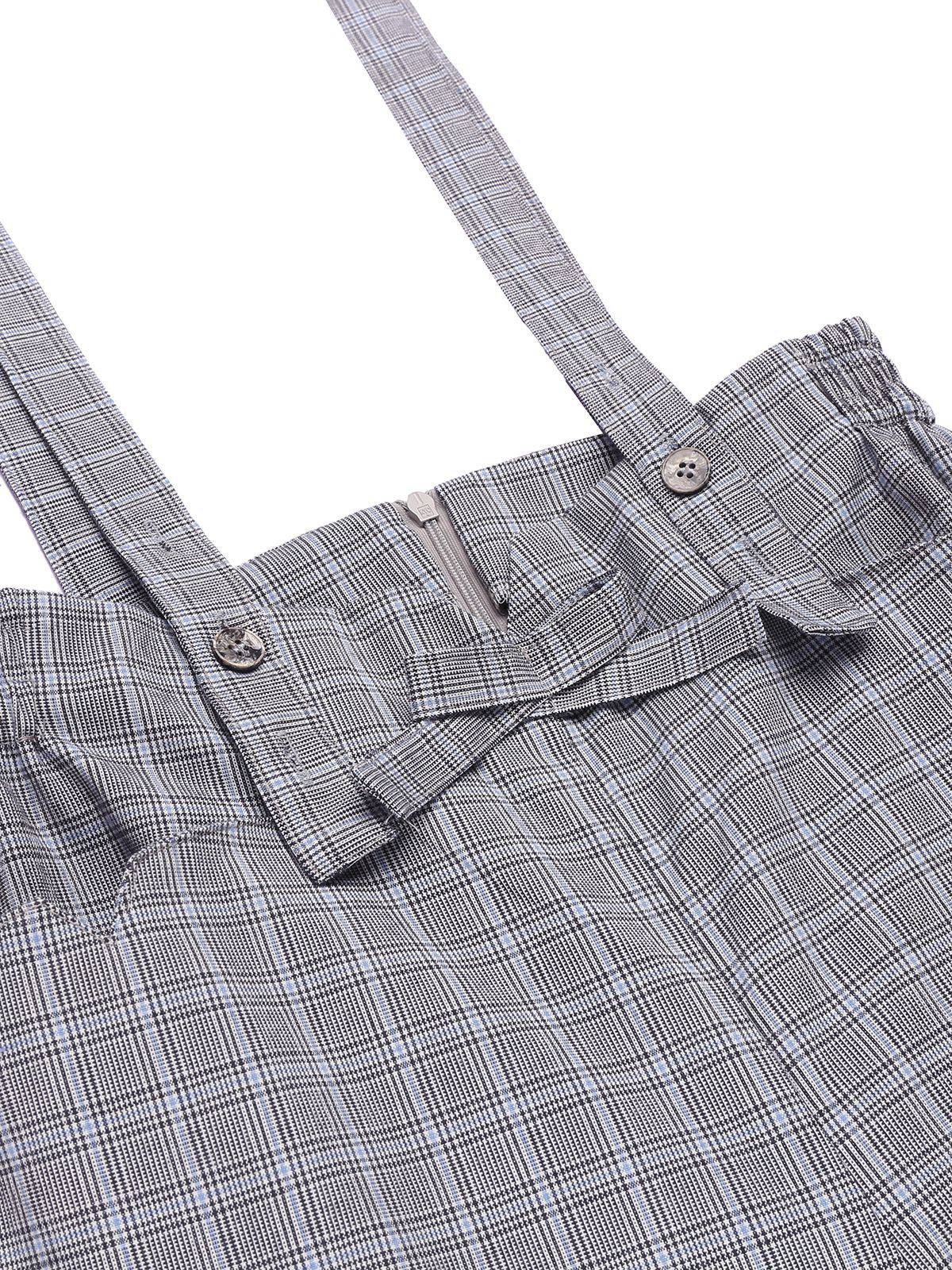 2PCS 1950s Blouse Top & Suspender Pants - Image 9