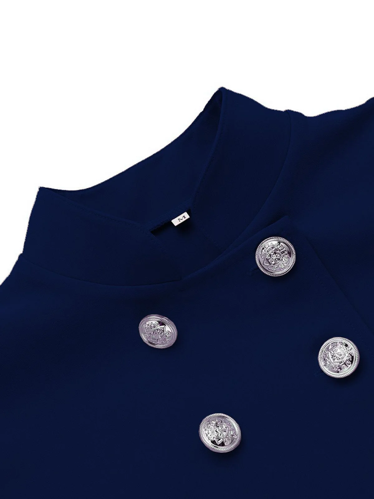 2PCS 1960s Button Work Pencil Dress - Image 9