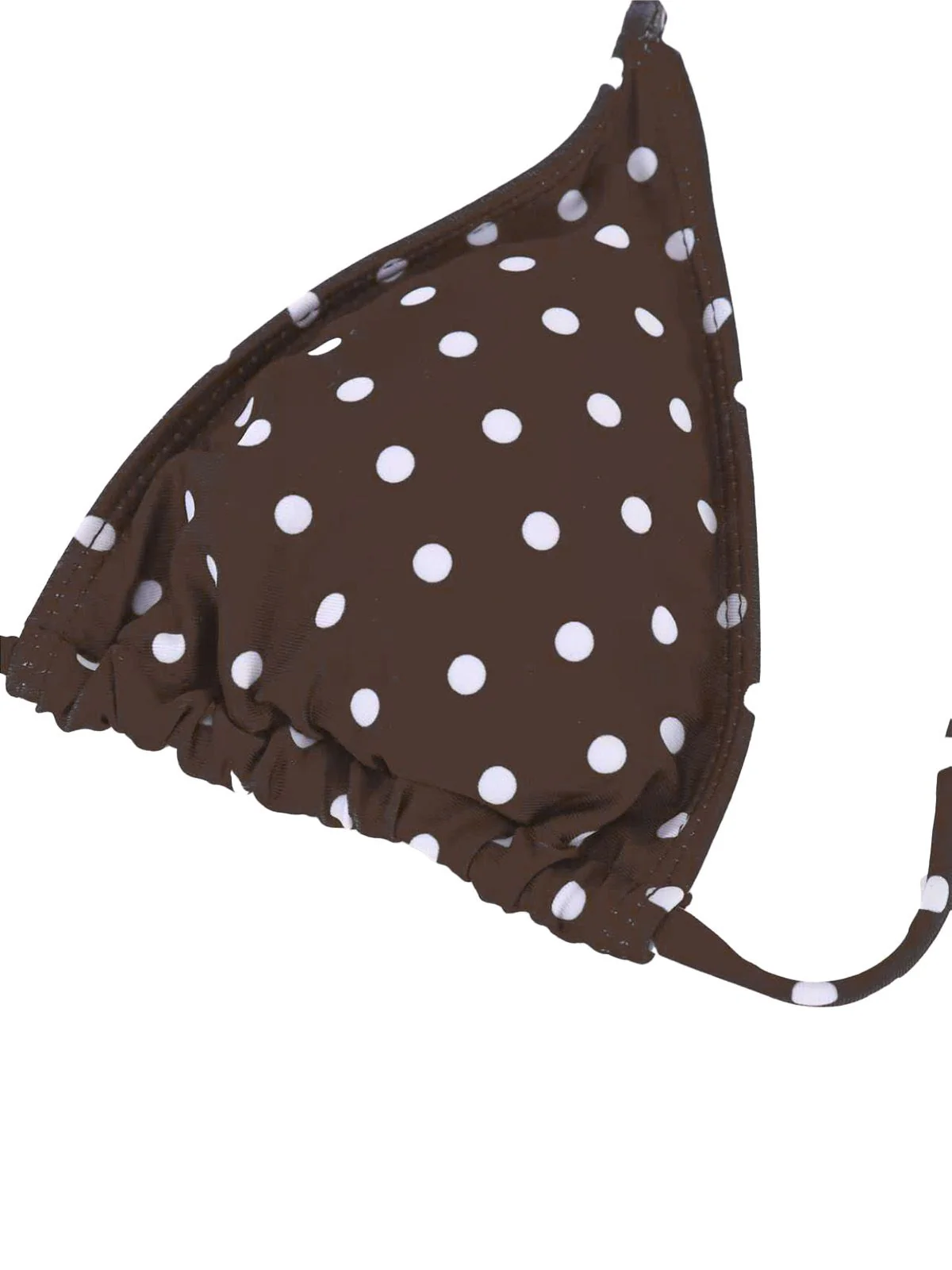 3PCS 1950s Polka Dot Halter Tie Shorts Bikini Set - Image 10