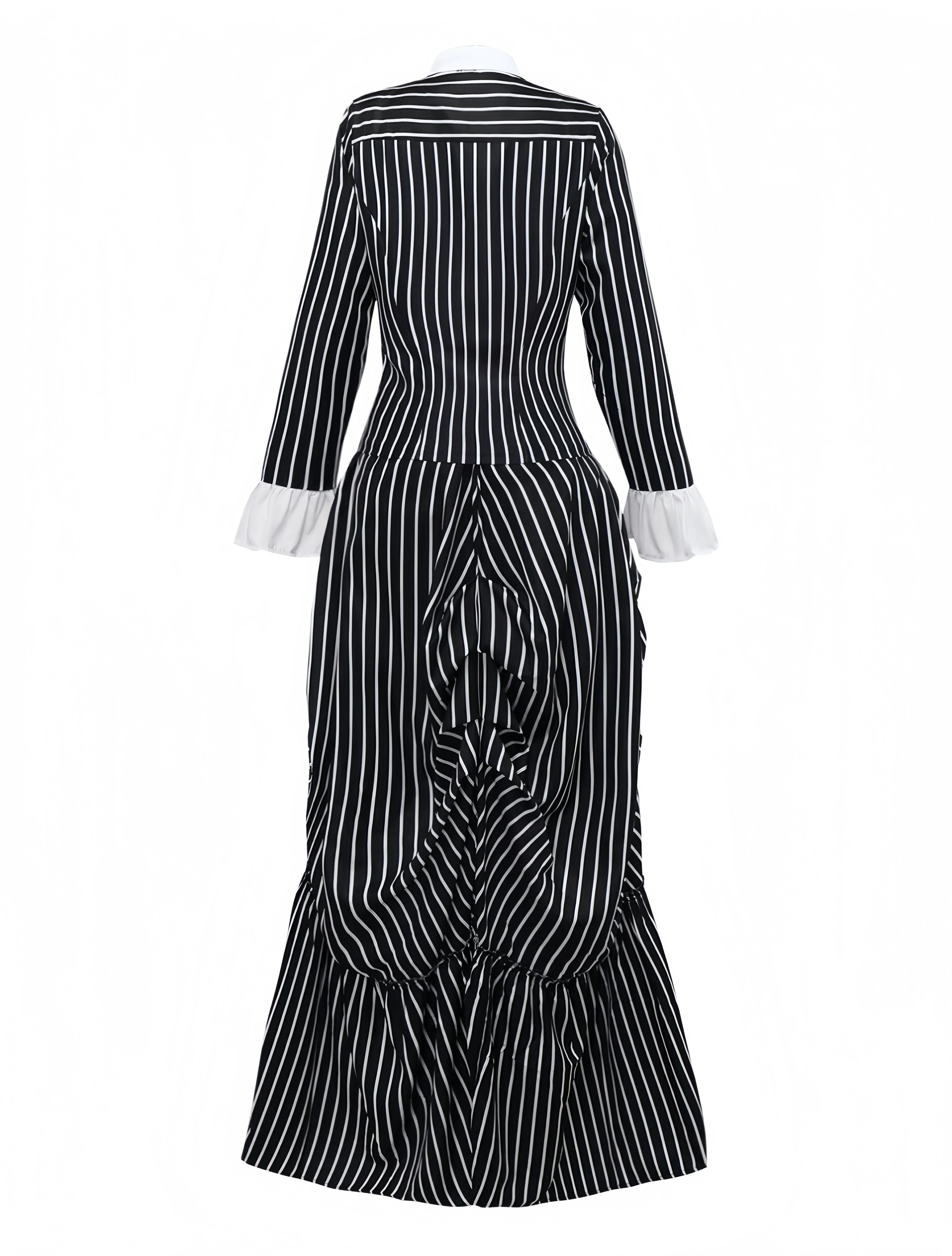 Black 1940s Striped The Nightmare Before Christmas Suit - Image 2