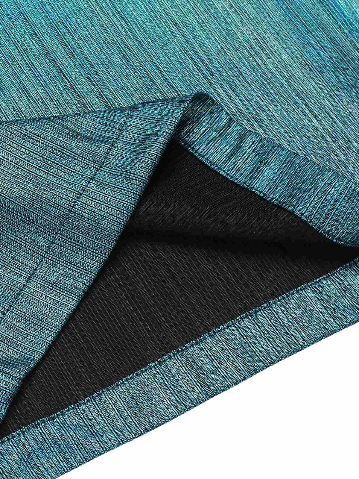 Blue 1930s Laser Flashing Spaghetti Strap Jumpsuit - Image 6