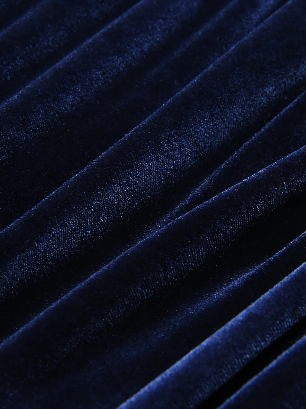 Blue 1960s 3D Butterfly Velvet Pencil Dress - Image 6