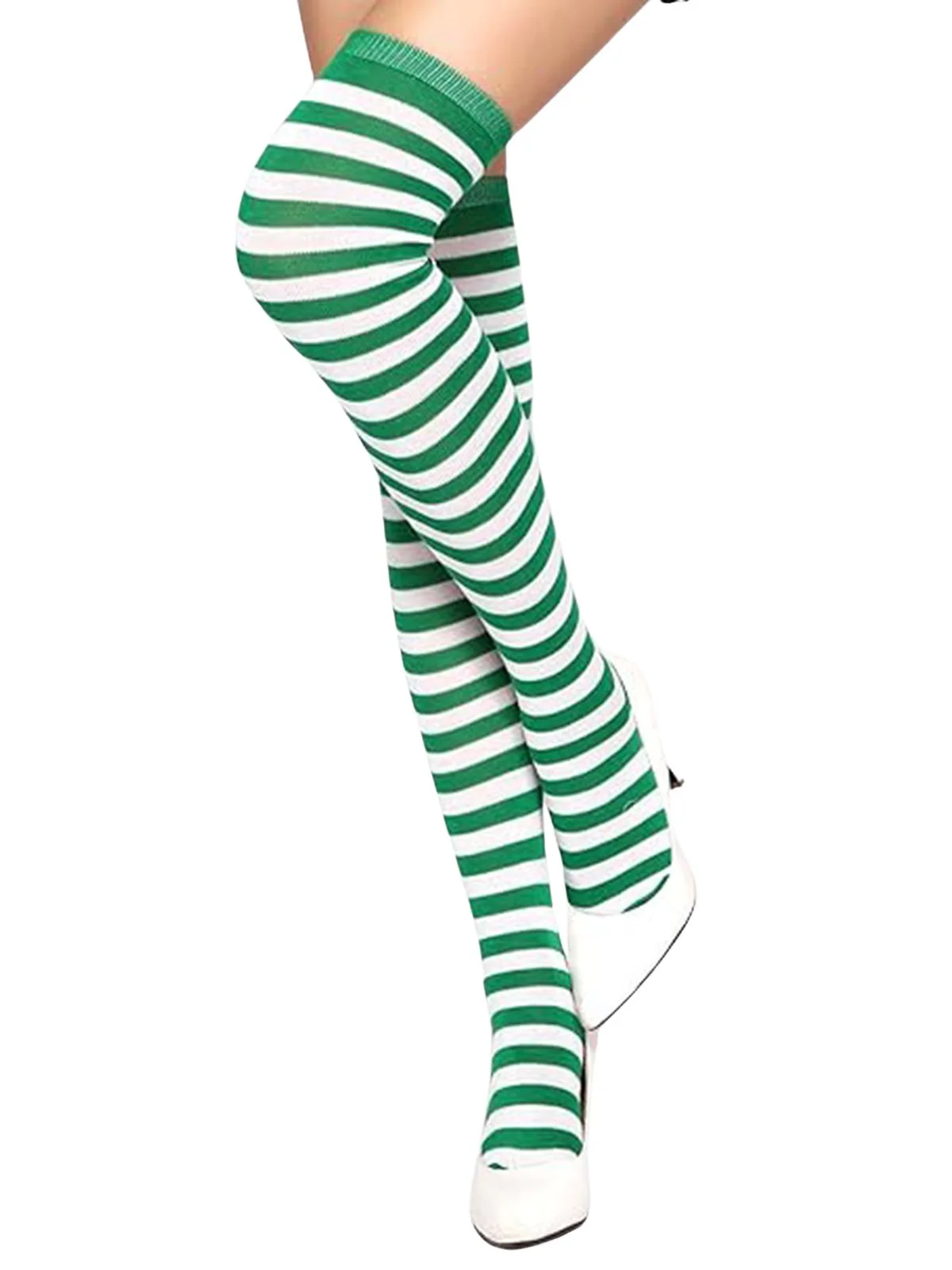 Christmas Stripes Candy Cane Stockings - Image 6