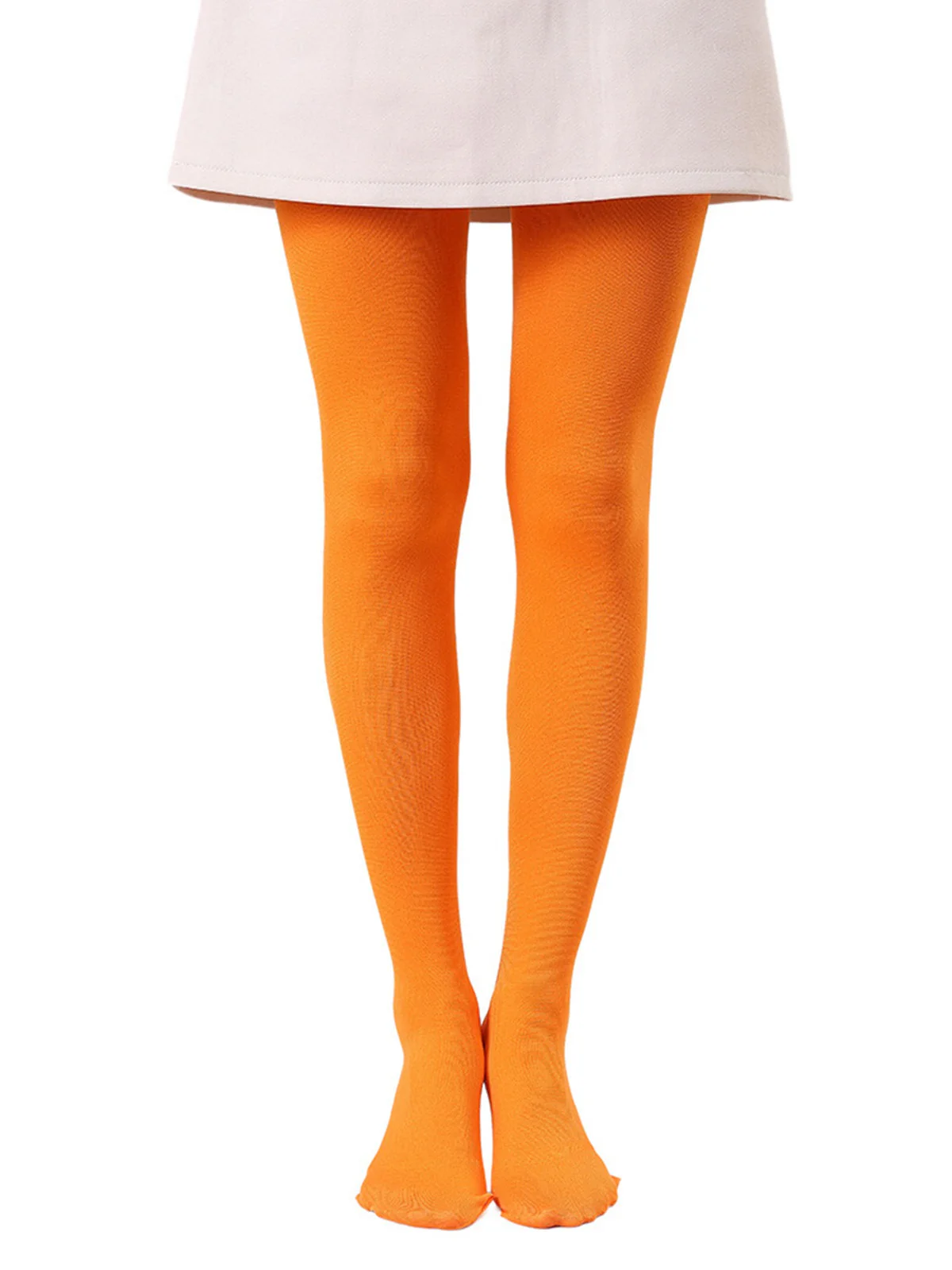 Colored Full Footed Tights Pantyhose