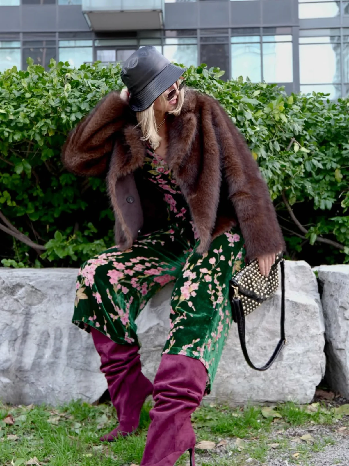 Green 1930s Velvet Vintage Jumpsuit