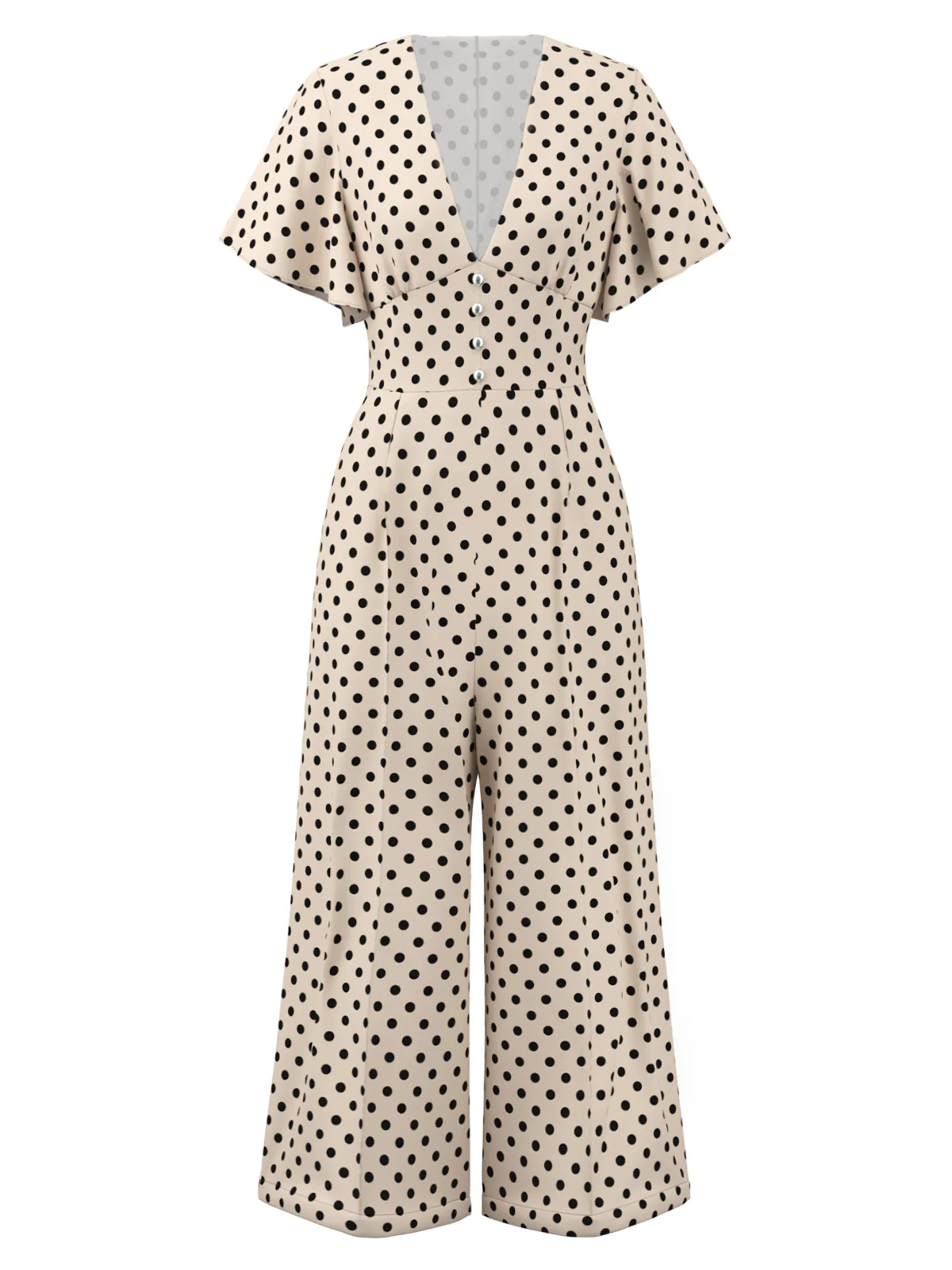 Green 1930s Velvet Vintage Jumpsuit - Image 9