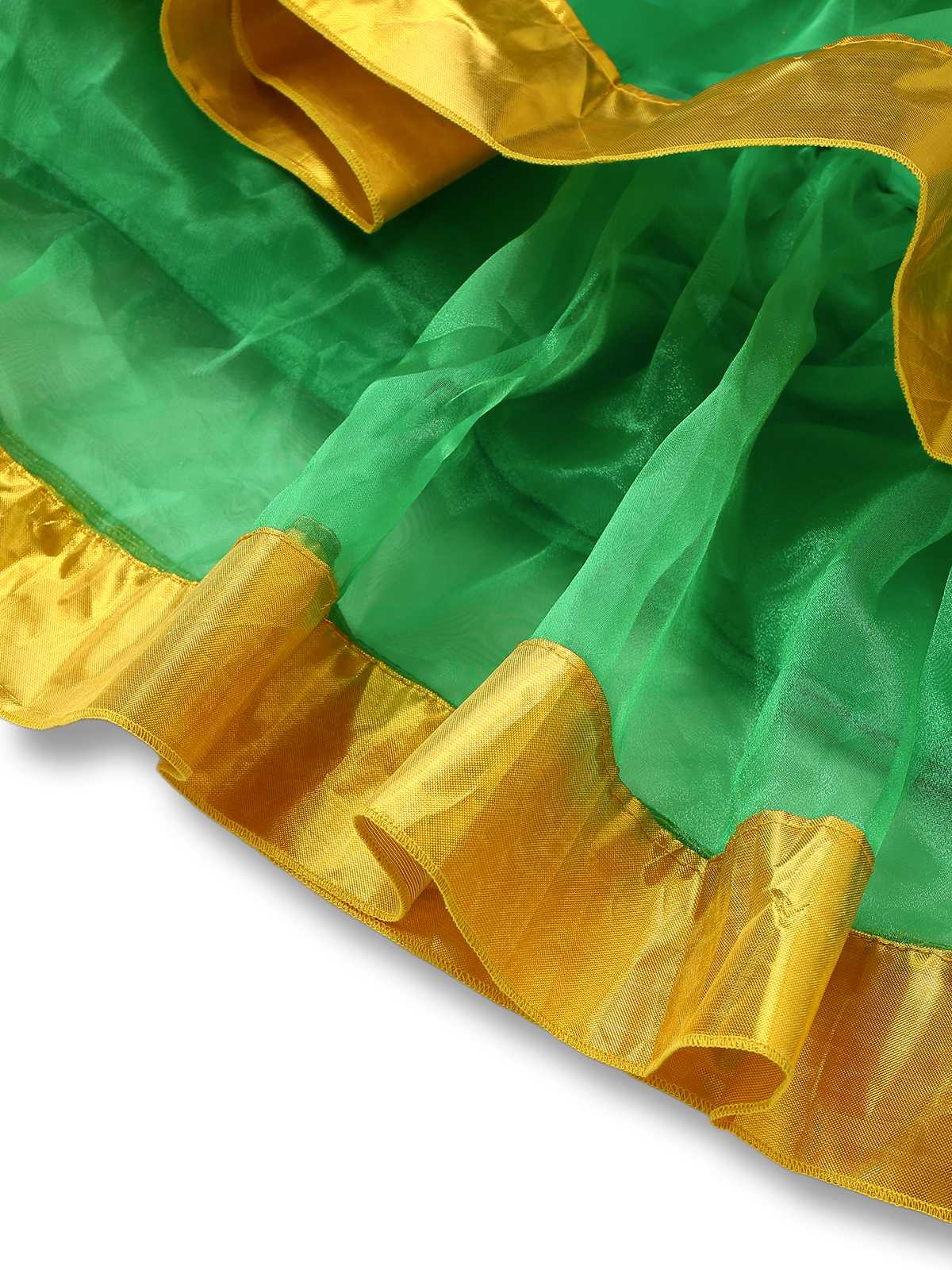Green Christmas Tree Costume With Bell - Image 10