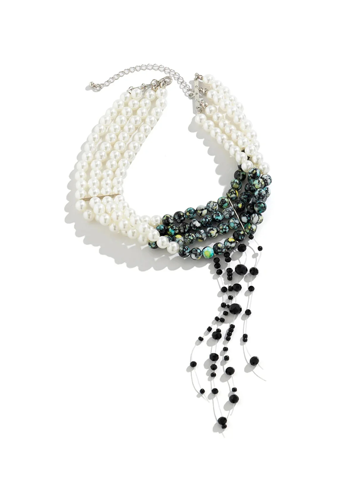 Halloween Gothic Blood Drop Tassel Necklace - Image 2