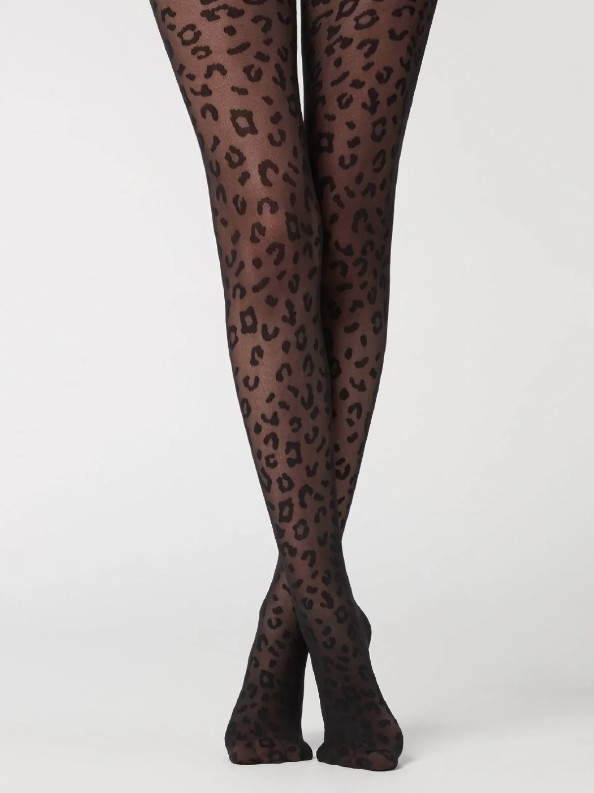 Leopard All-over Print Pantyhose