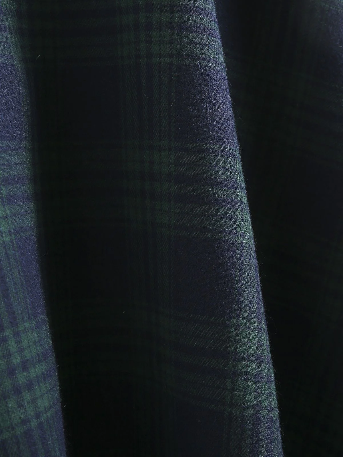 Plaids 1950s Buttoned Belted Swing Dress - Image 10