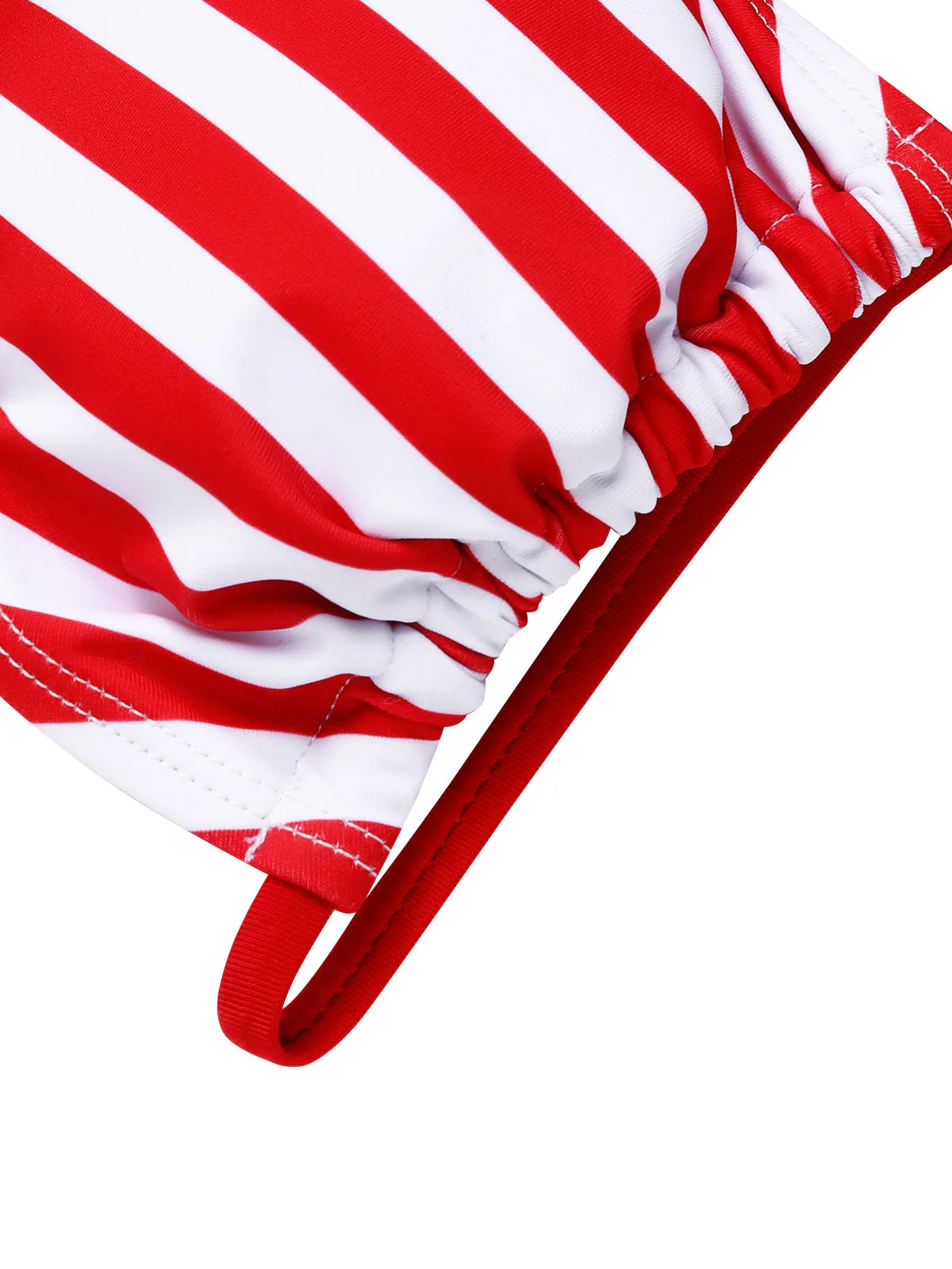 [Pre-Sale] 1960s Halter Contrast Stripes Stars Bikini - Image 6