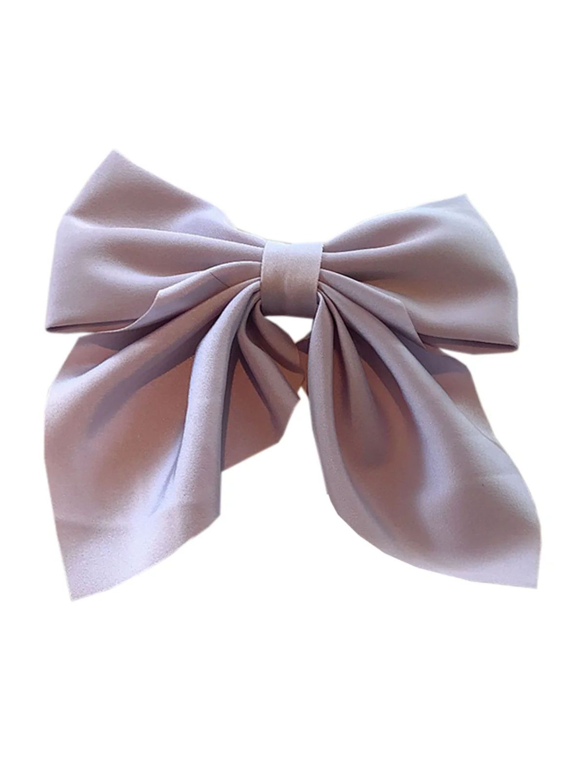 Retro All-match Solid Bow Hairpin - Image 2