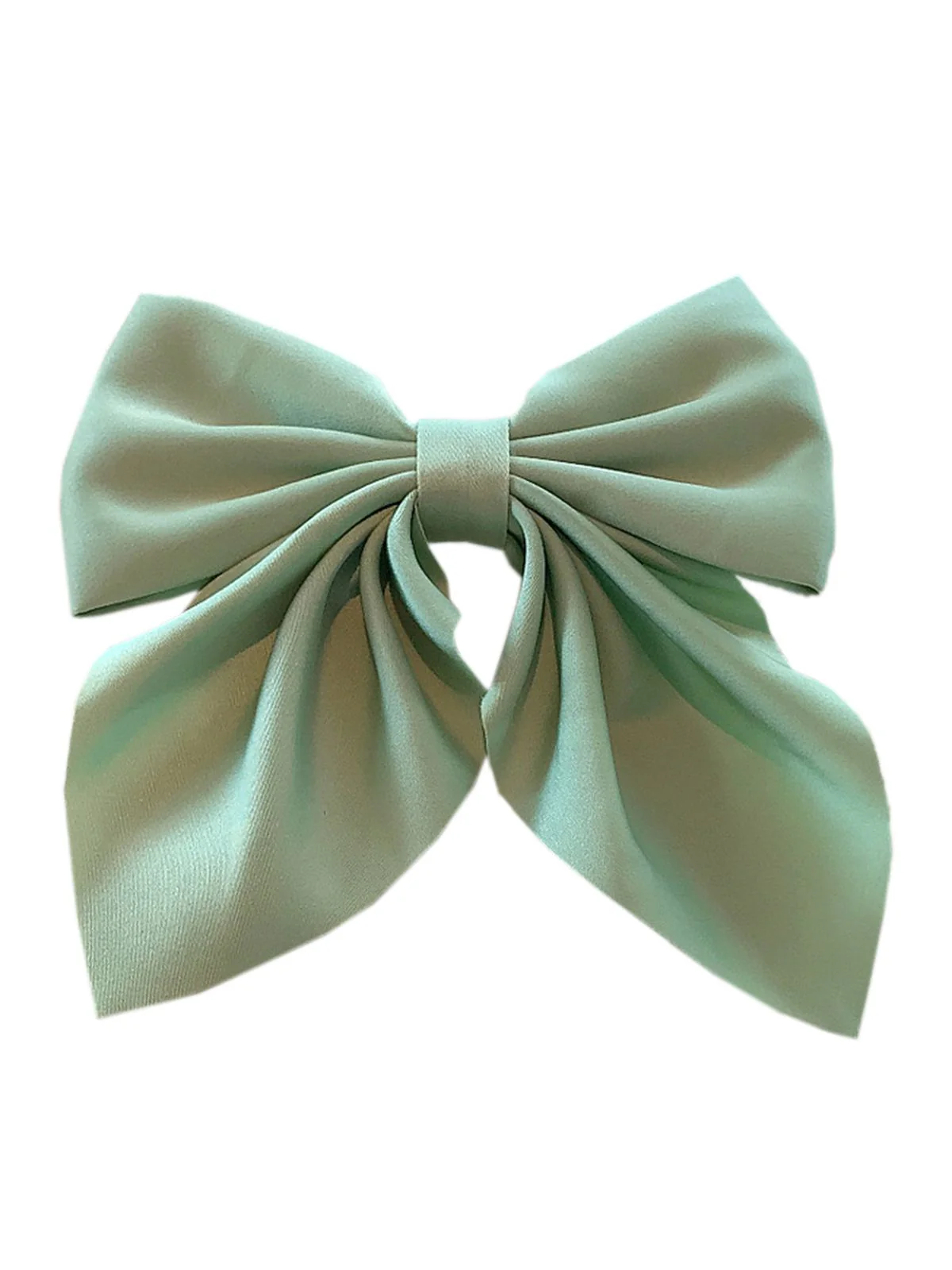 Retro All-match Solid Bow Hairpin - Image 3