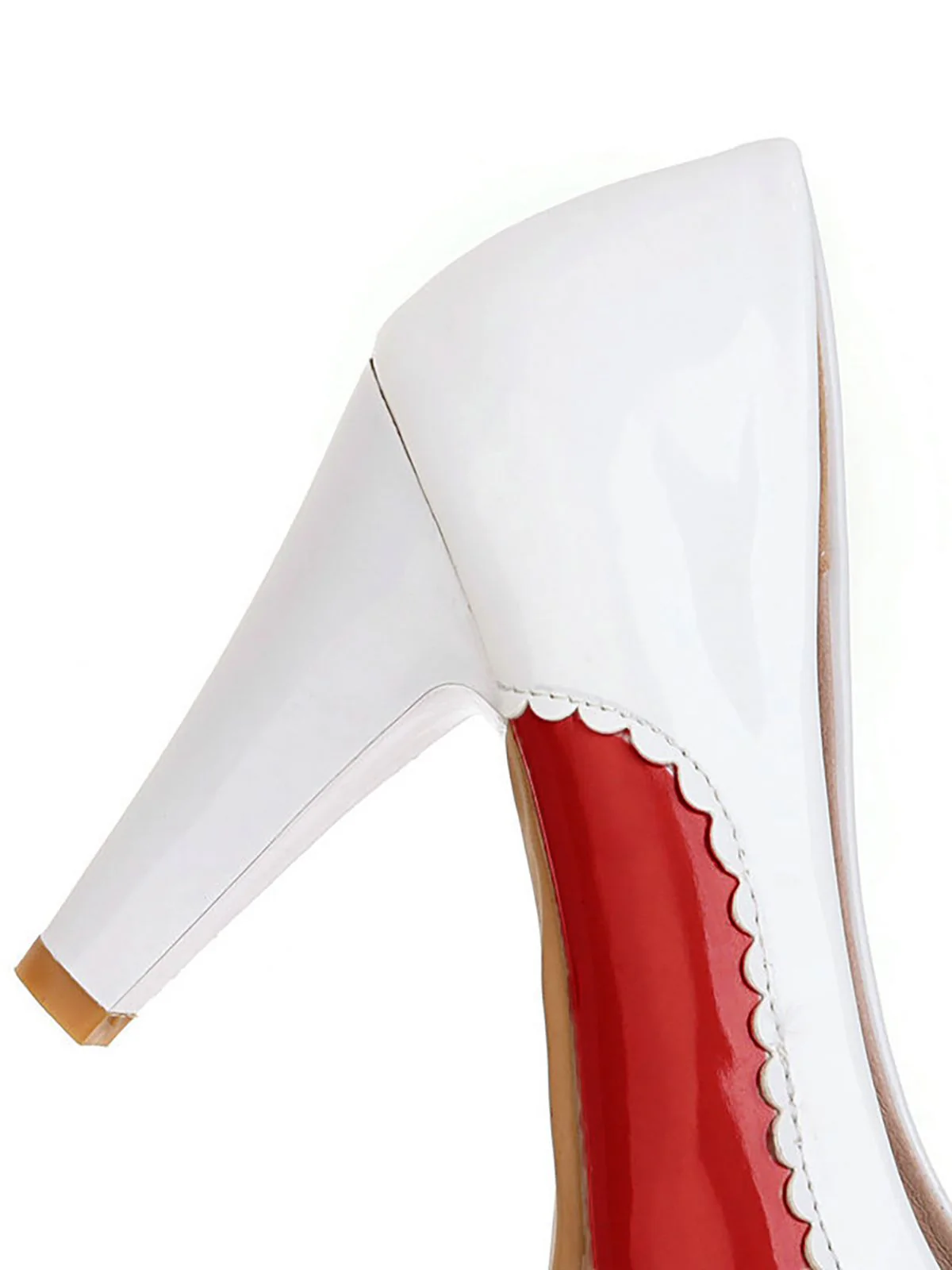 Retro Bowknot High Heels Shoes - Image 4