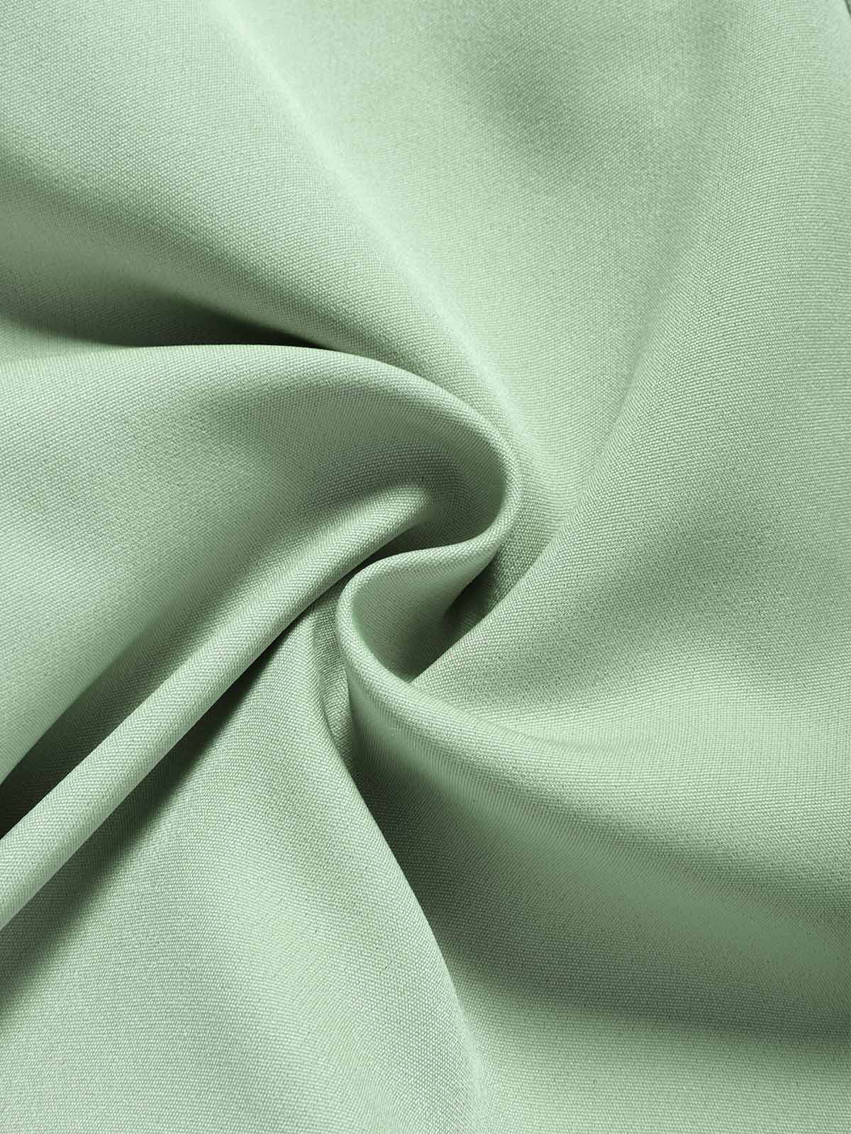 [Pre-Sale] Sage Green 1950s Bow Peter Pan Collar Belted Romper - Image 7