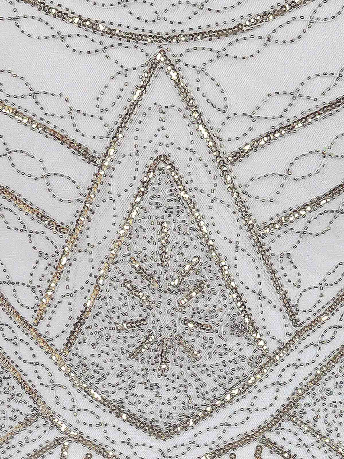 [US Warehouse] White 1920s Fringed Flapper Dress - Image 8