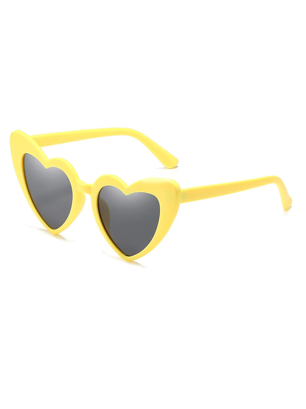 Vintage Alloy Temple Heart Frame Sunglasses - Image 10
