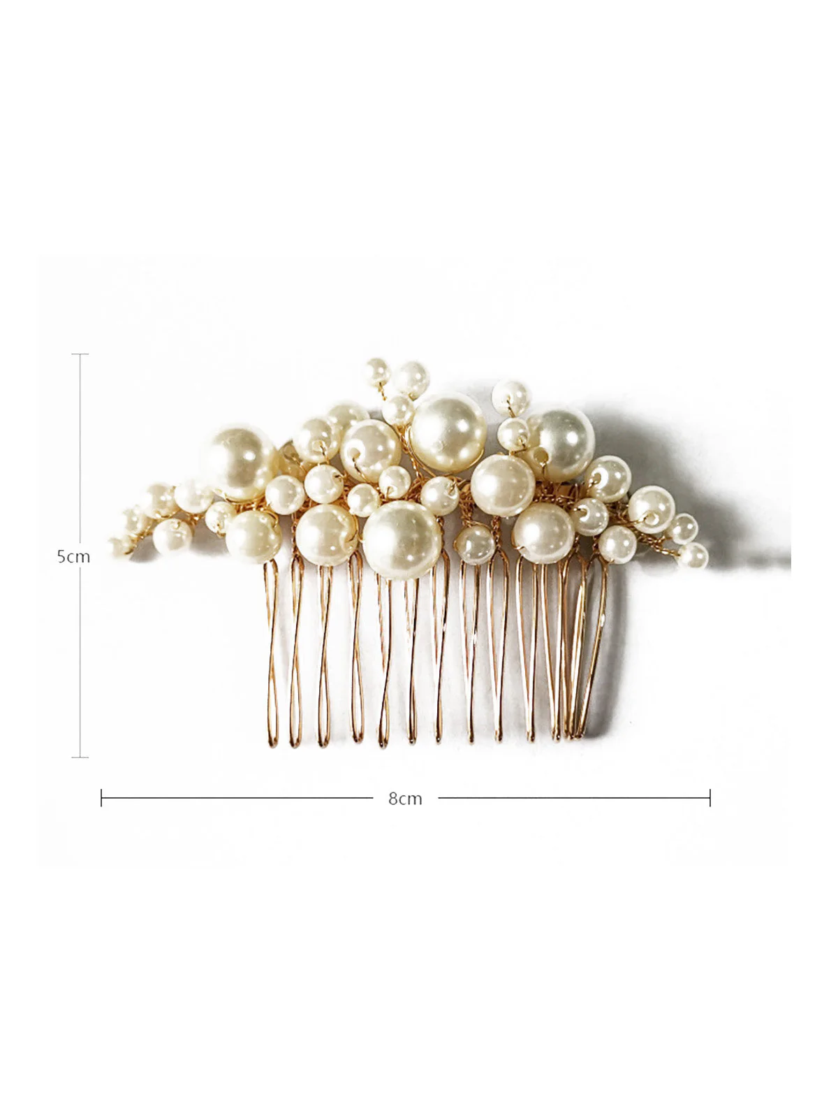 Vintage Bridal Pearl Hair Pin Accessories Set - Image 4