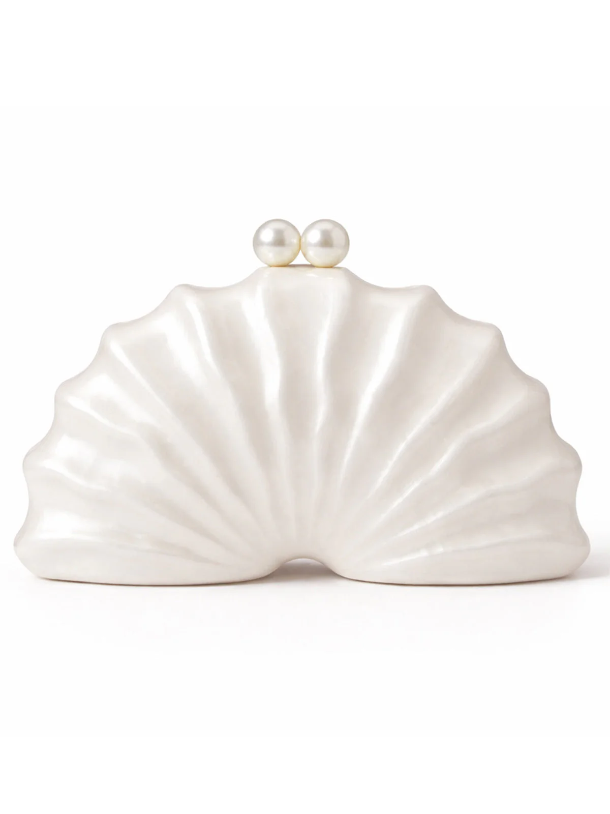 Vintage Shell Pearl Acrylic Clutch Bag - Image 11